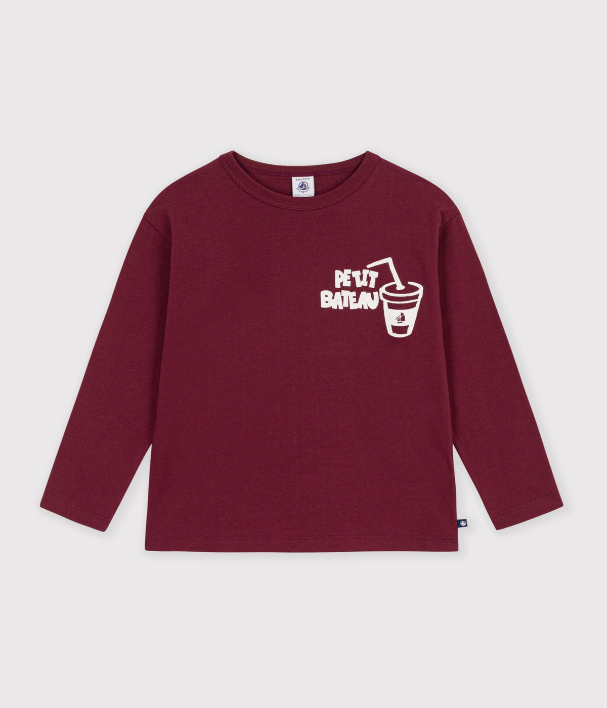 tee-shirt-enfant-manches-longues-à-motif