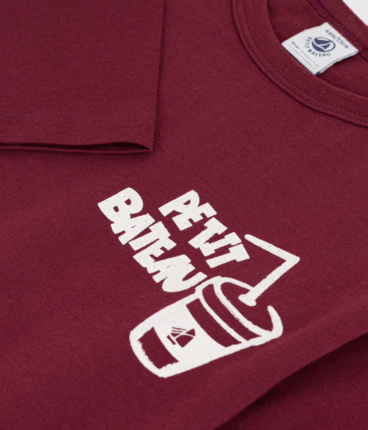 tee-shirt-enfant-manches-longues-à-motif