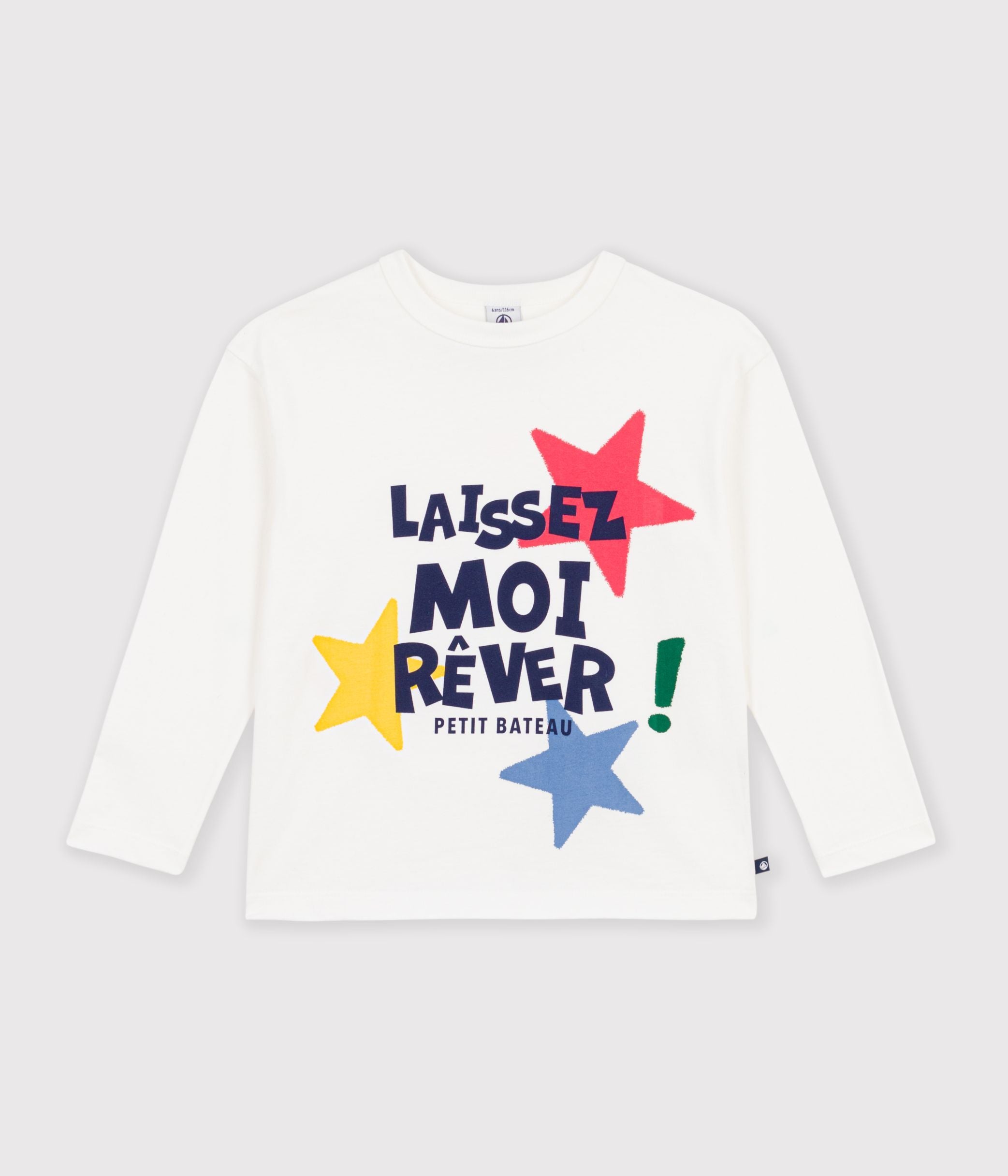 tee-shirt-enfant-manches-longues-à-motif