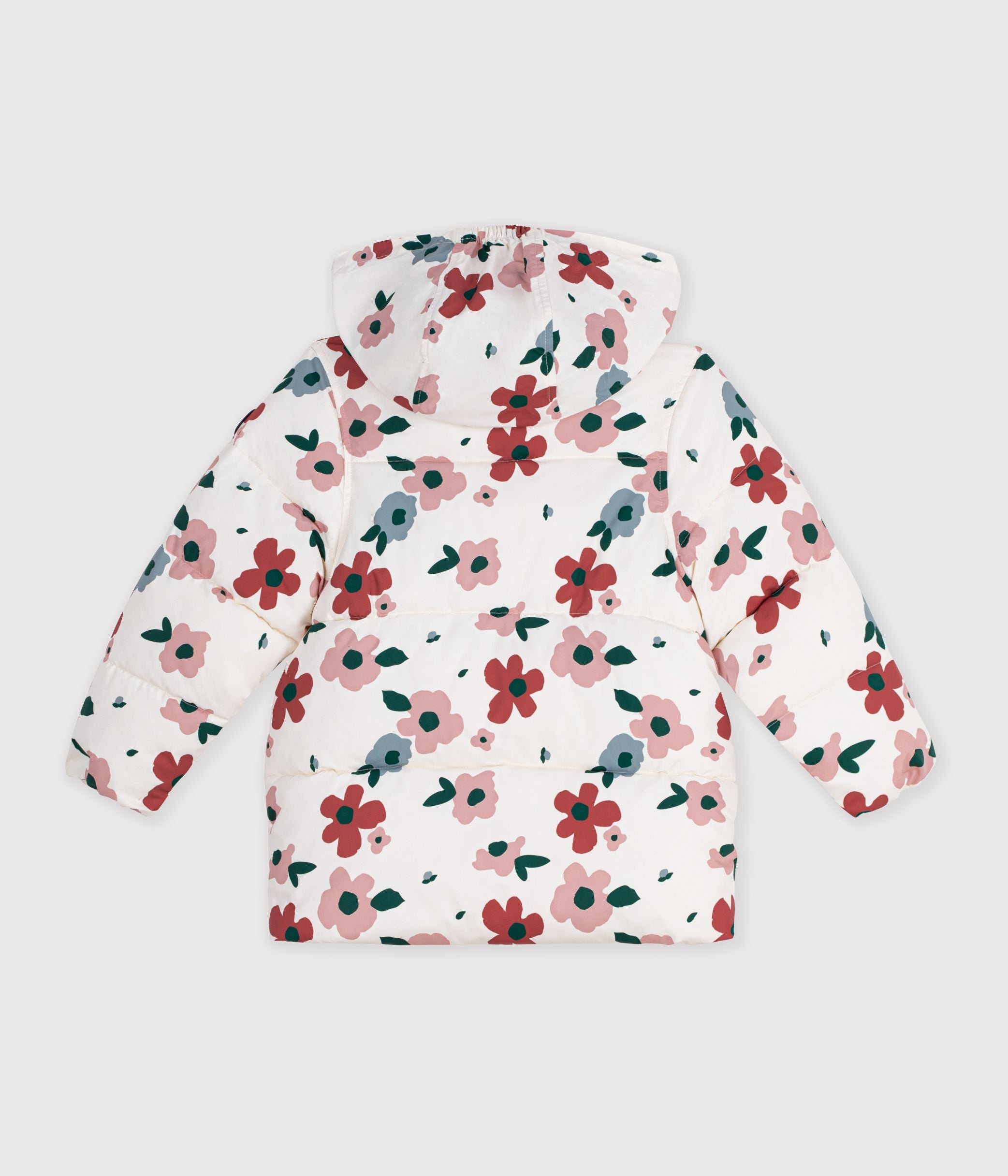 doudoune-enfant-à-fleurs