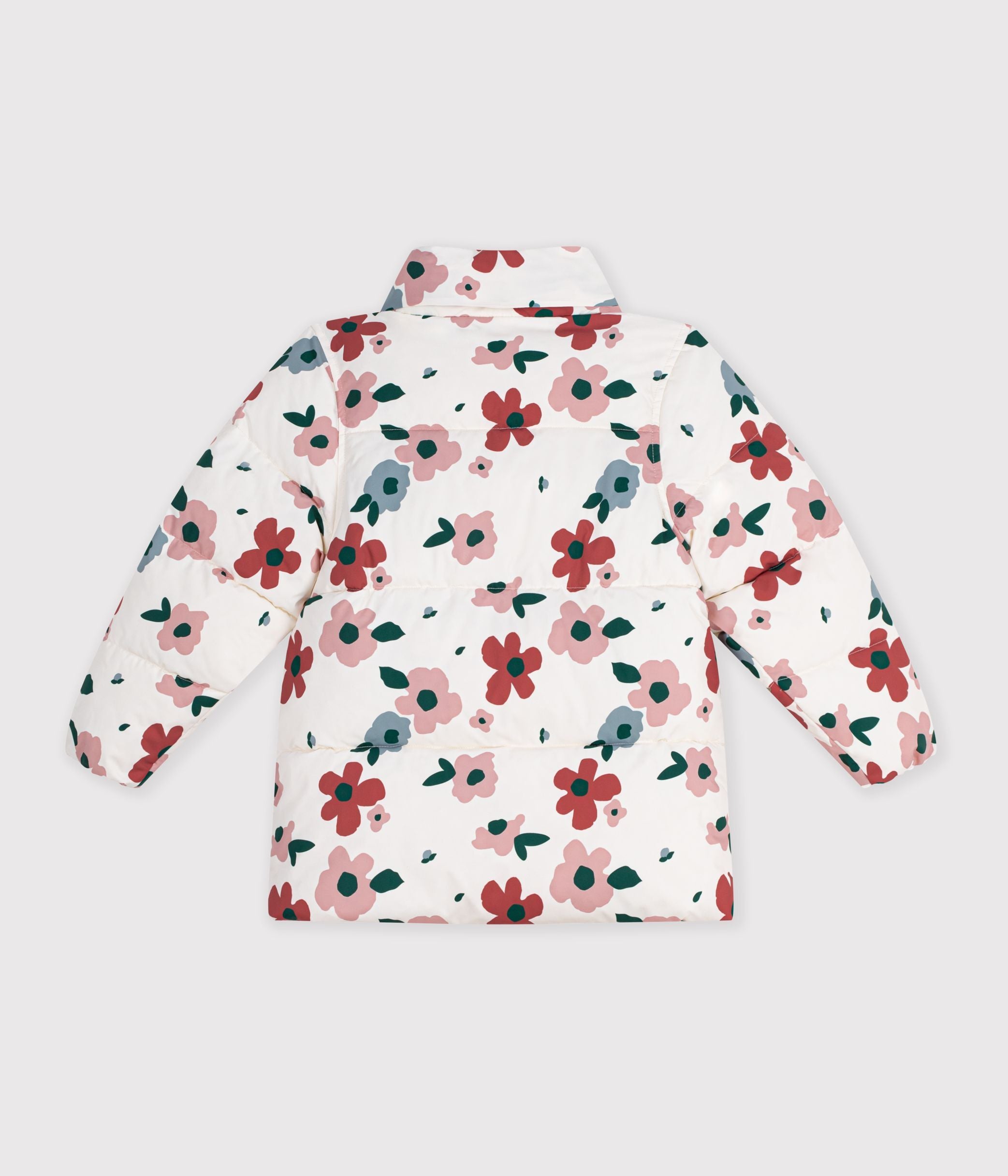 doudoune-enfant-à-fleurs