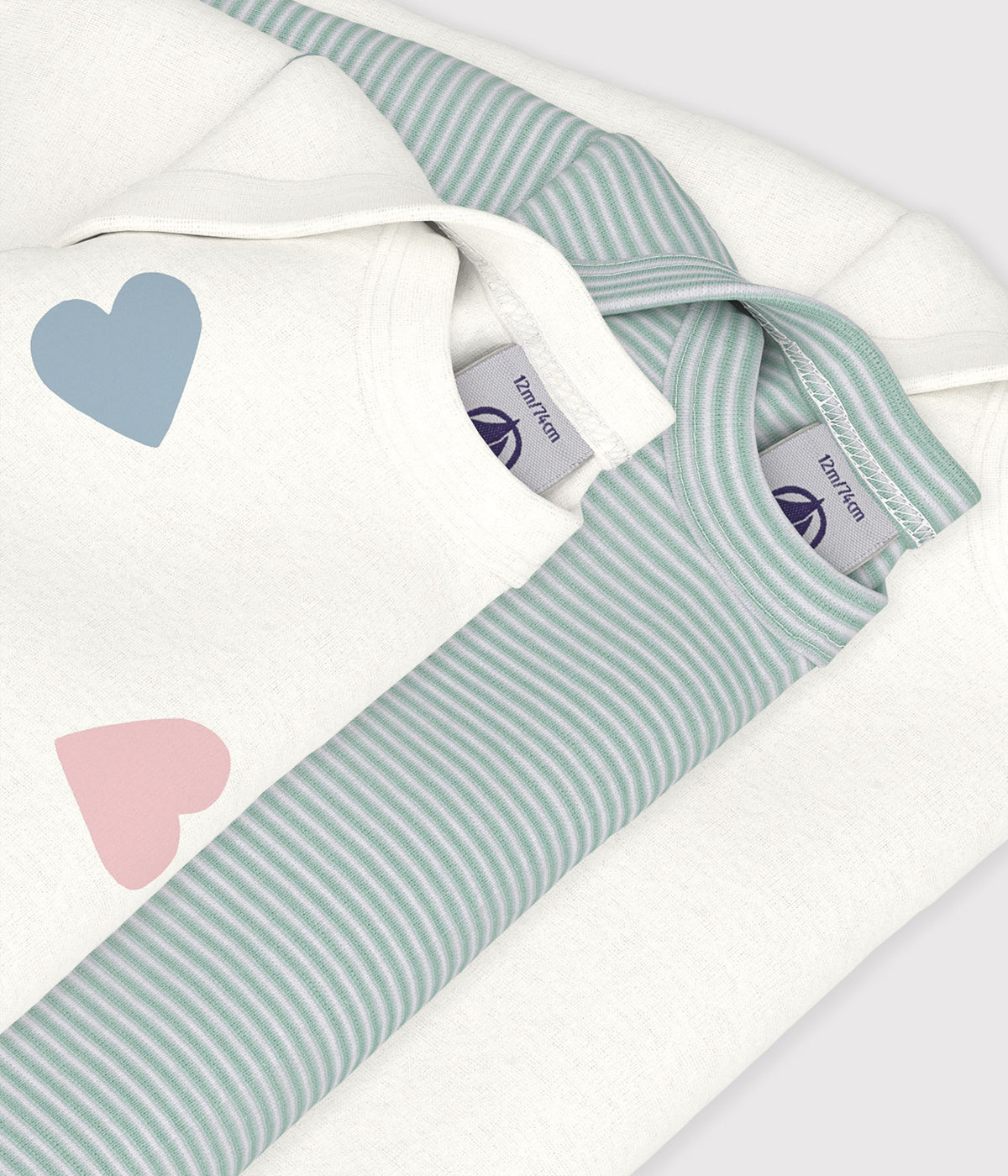 lot-de-bodies-manches-longues-en-coton-imprimé-à-fleurs-bébé