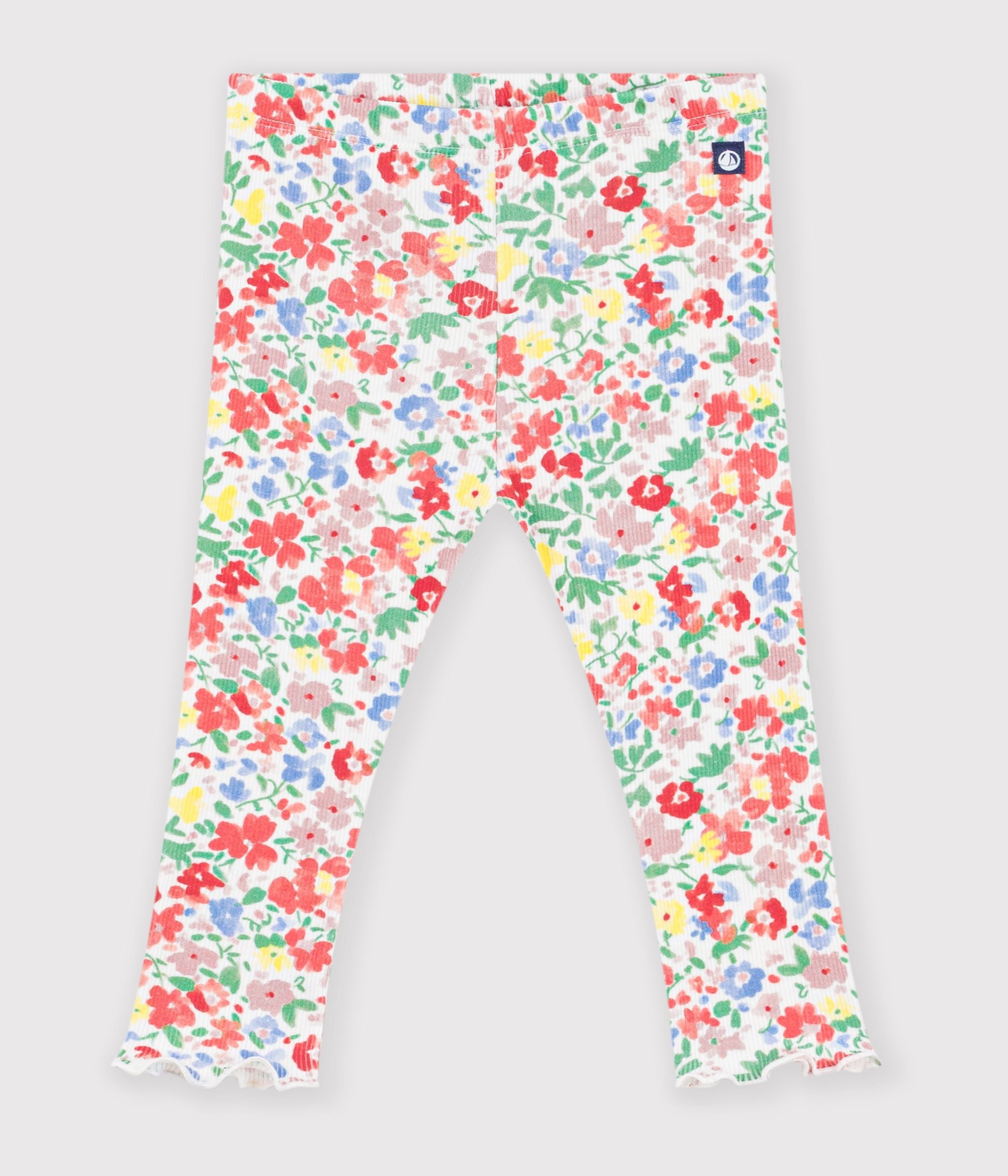 legging-bébé-en-coton-imprimé-fleurs