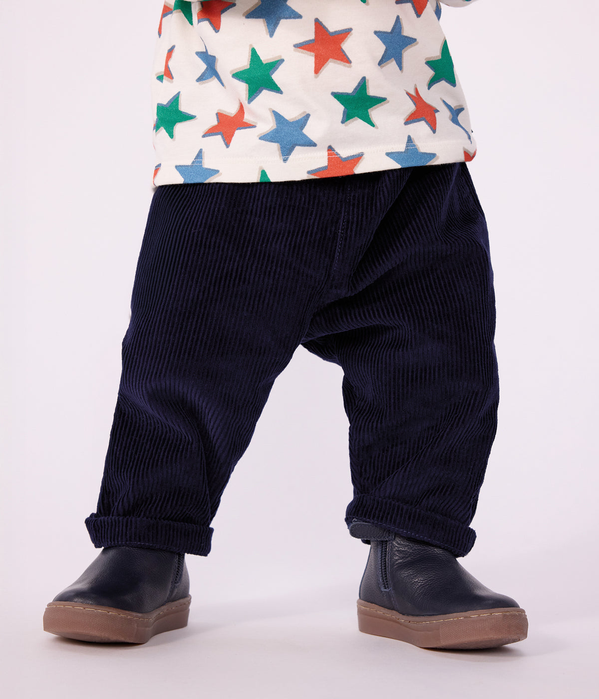 pantalon-de-jogging-bébé-en-coton-uni