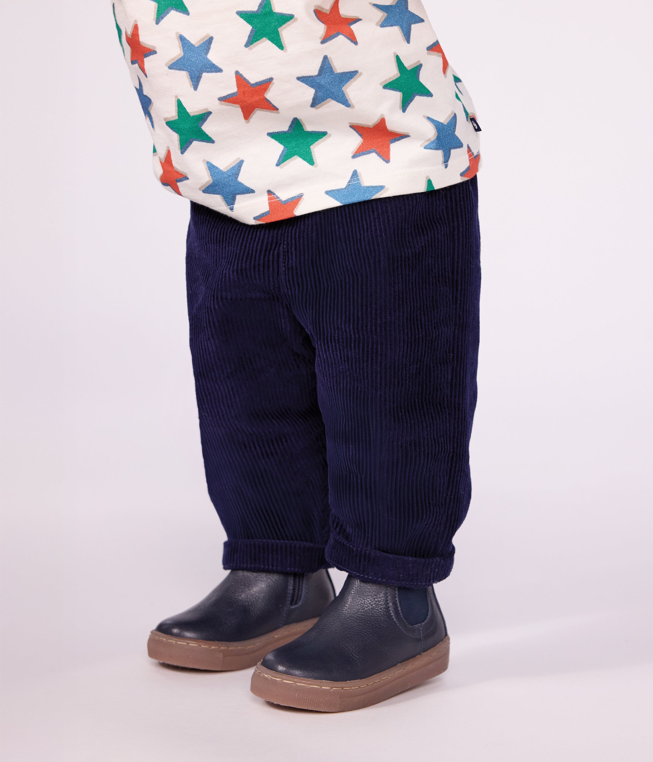pantalon-de-jogging-bébé-en-coton-uni