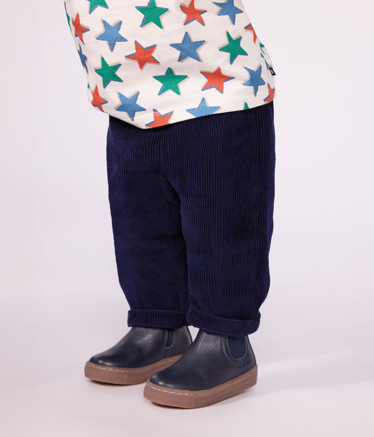 pantalon-de-jogging-bébé-en-coton-uni