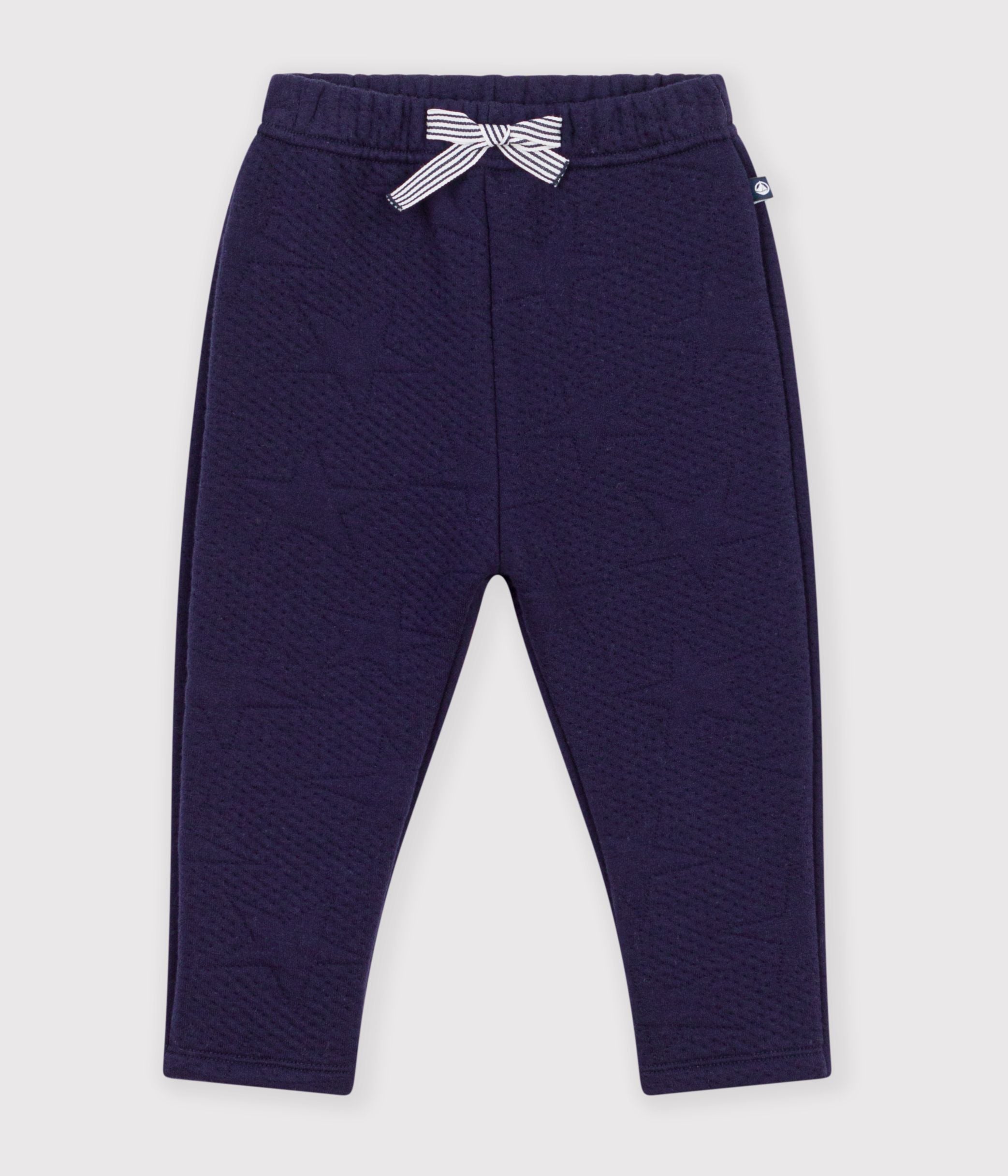 pantalon-bébé-en-coton-épais-à-motifs-étoiles