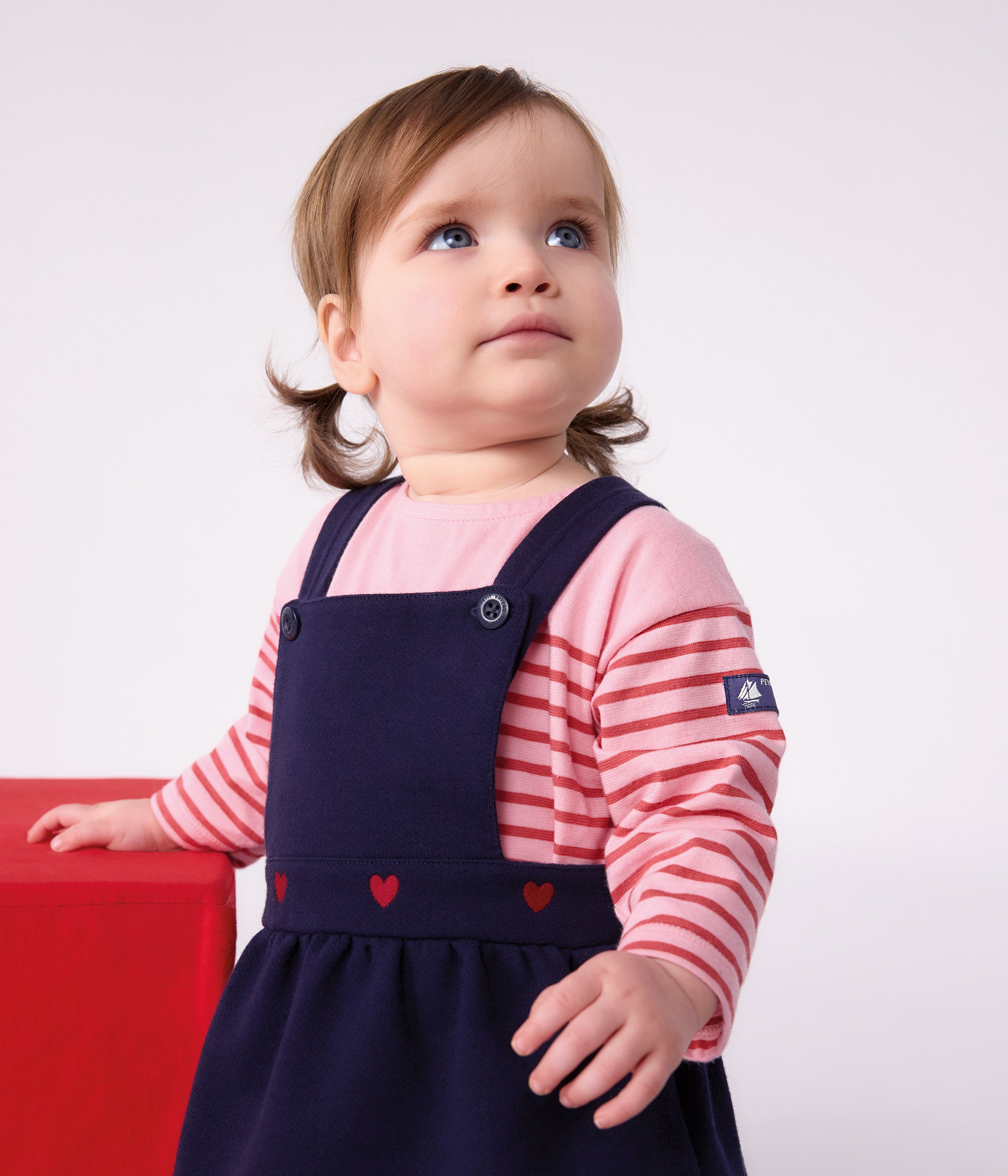 tee-shirt-bébé-en-coton-manches-longues-à-rayures