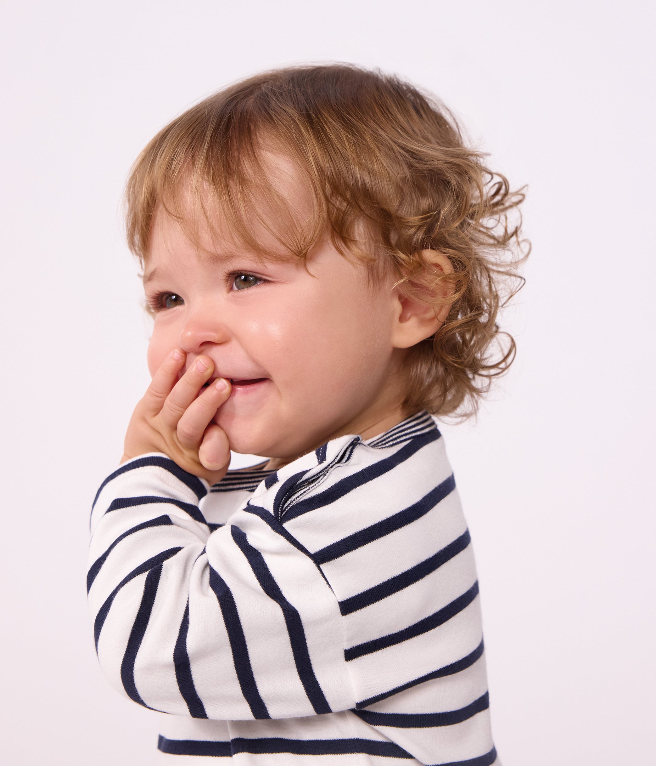 tee-shirt-bébé-en-coton-manches-longues-à-rayures