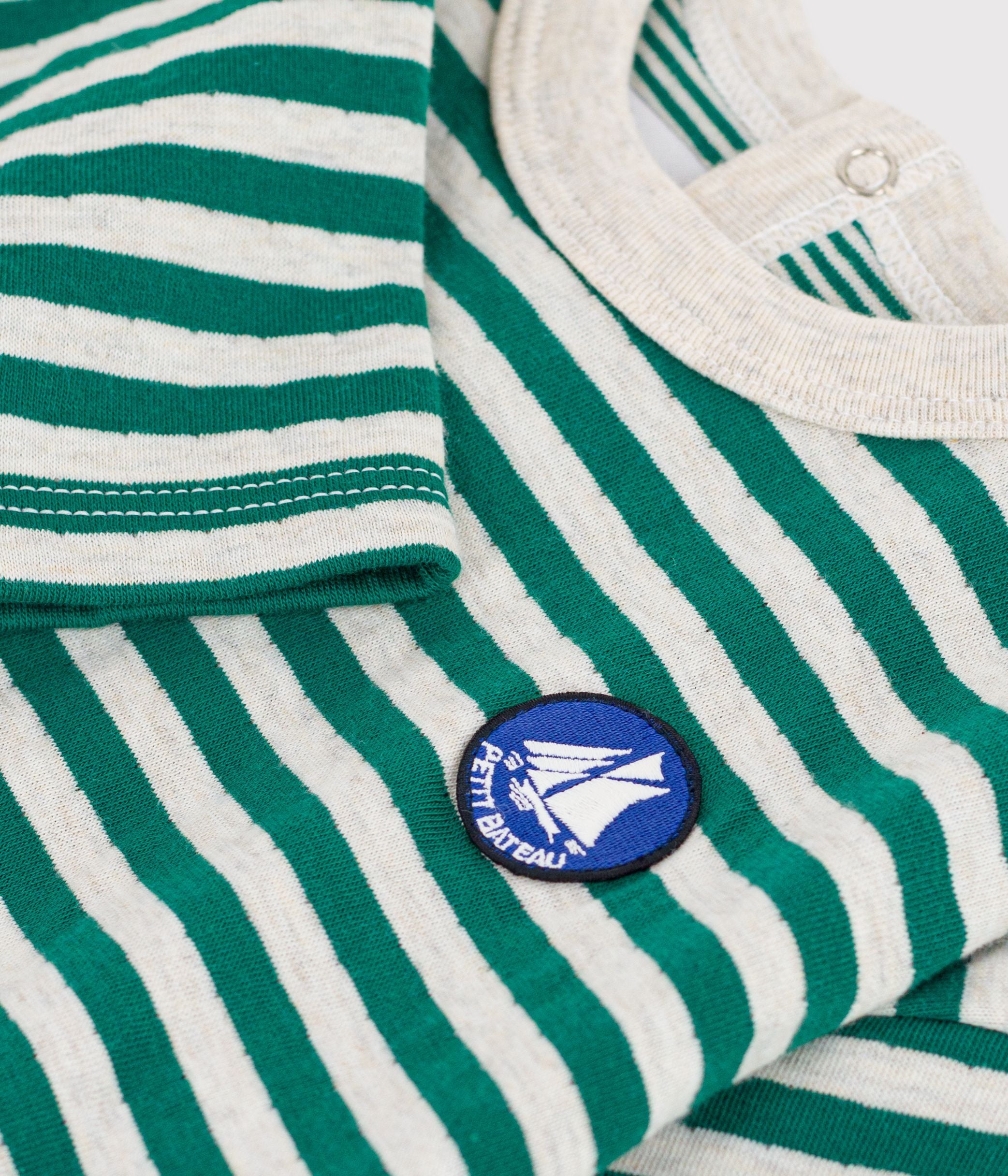 tee-shirt-bébé-en-coton-manches-longues-à-rayures