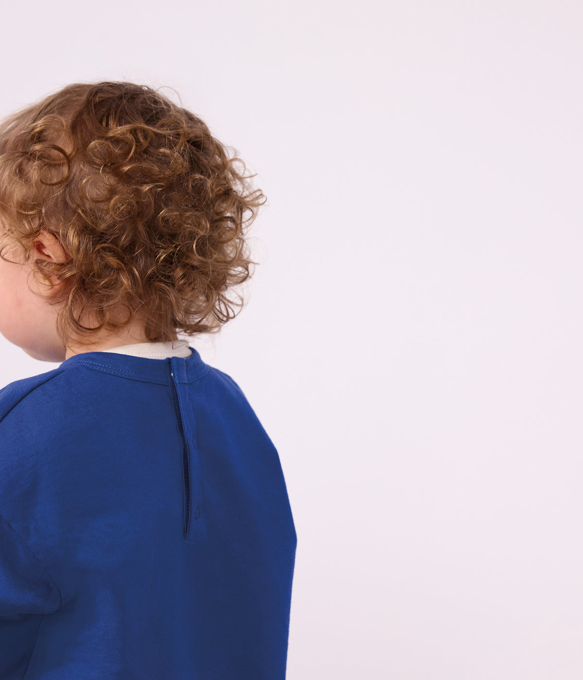 tee-shirt-bébé-en-coton-manches-longues-uni-à-motif
