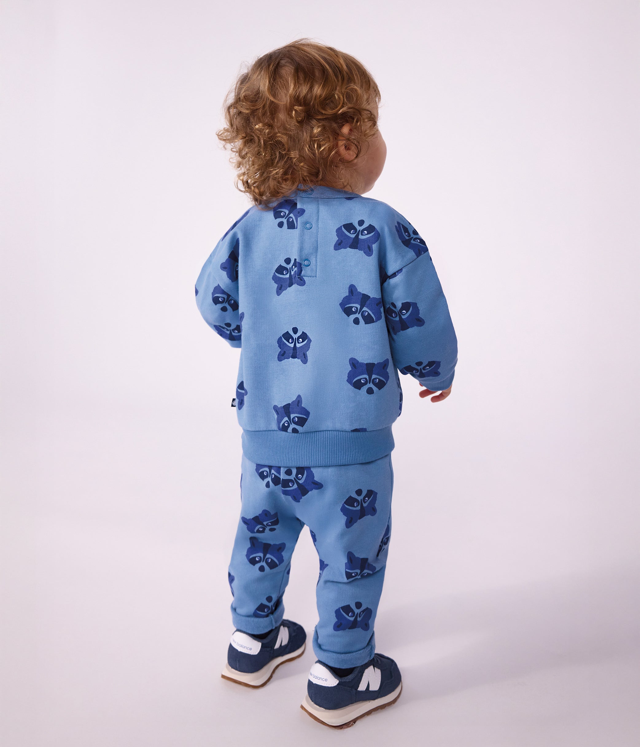 ensemble-sweatshirt-et-pantalon-bébé-en-coton-imprimé-animalier