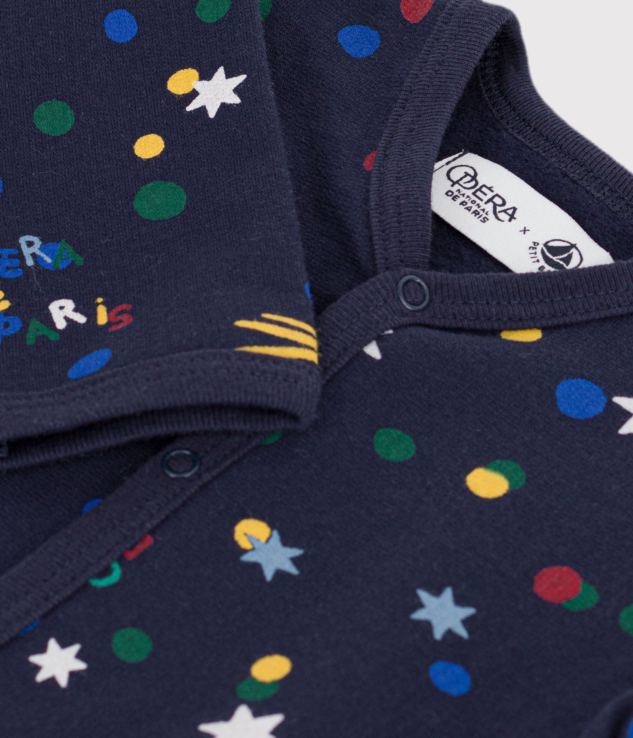 pyjama-bébé-en-molleton-imprimé