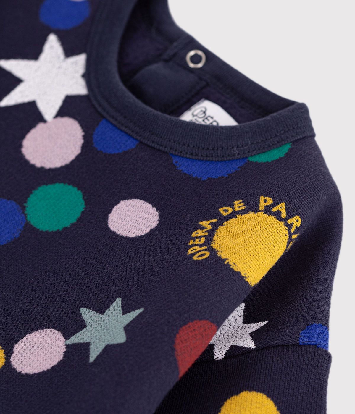 sweatshirt-bébé-en-coton-imprimé-animalier