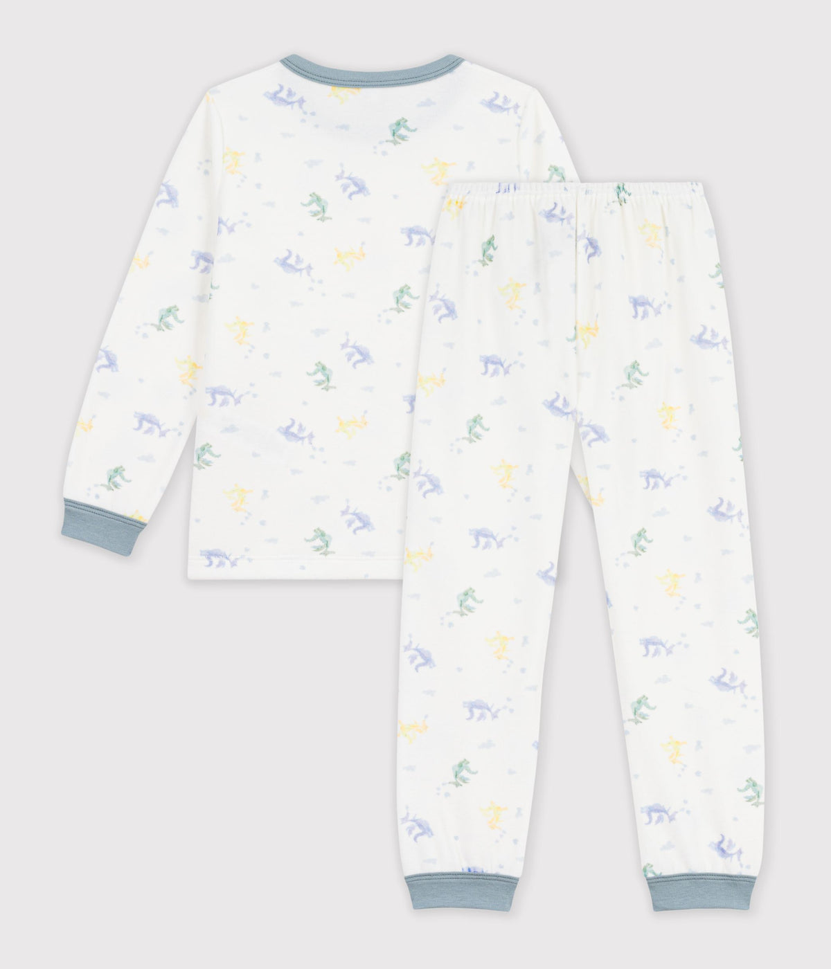 pyjama-enfant-en-velours-imprimé