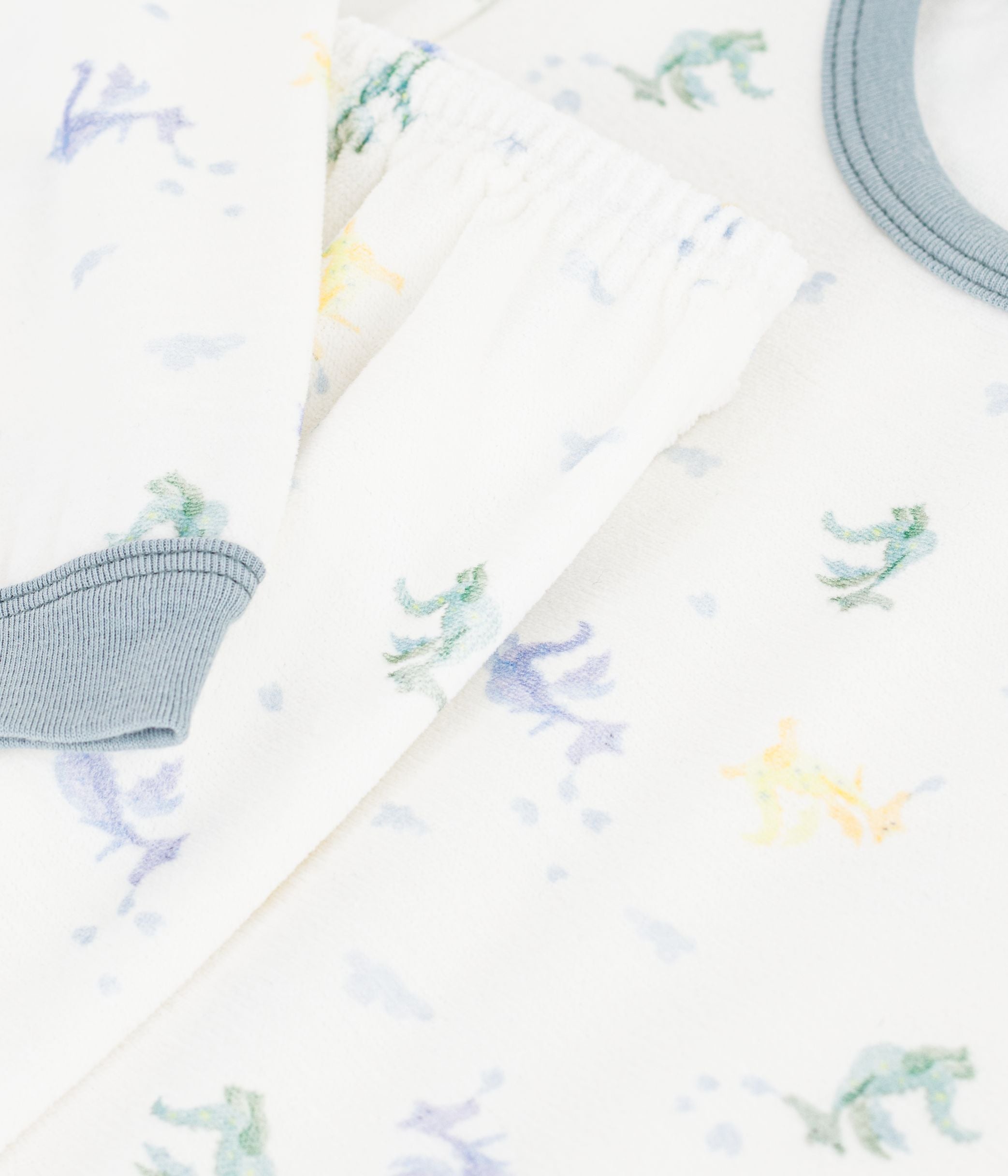 pyjama-enfant-en-velours-imprimé