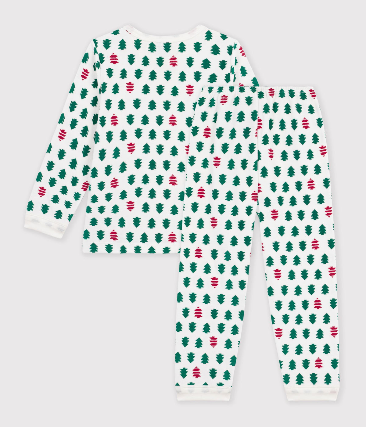 pyjama-enfant-en-velours-imprimé
