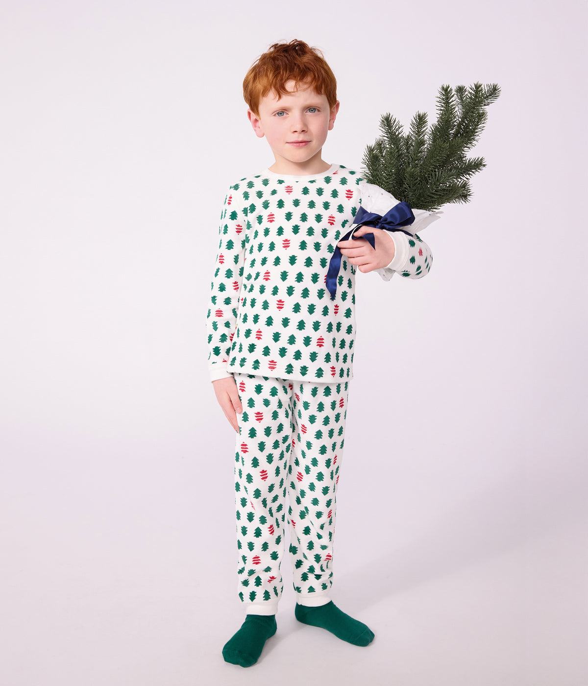 pyjama-enfant-en-velours-imprimé