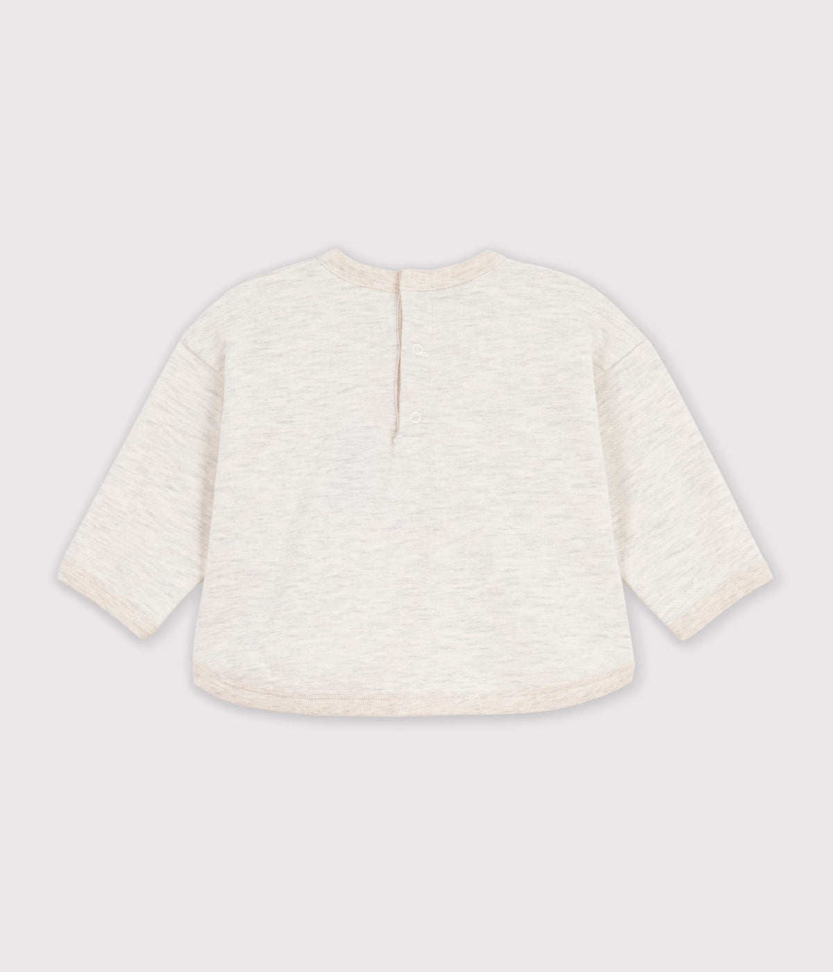 sweatshirt-bébé-en-coton-uni-et-motif-bateau