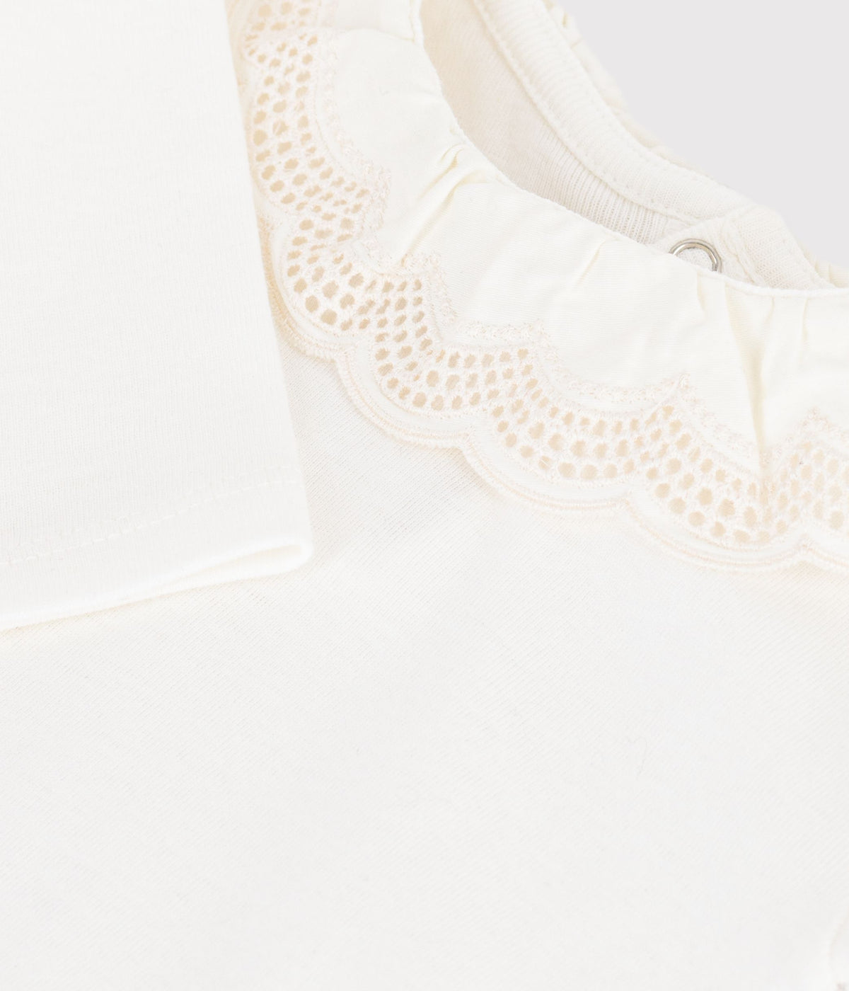 body-bébé-en-coton-uni-à-col