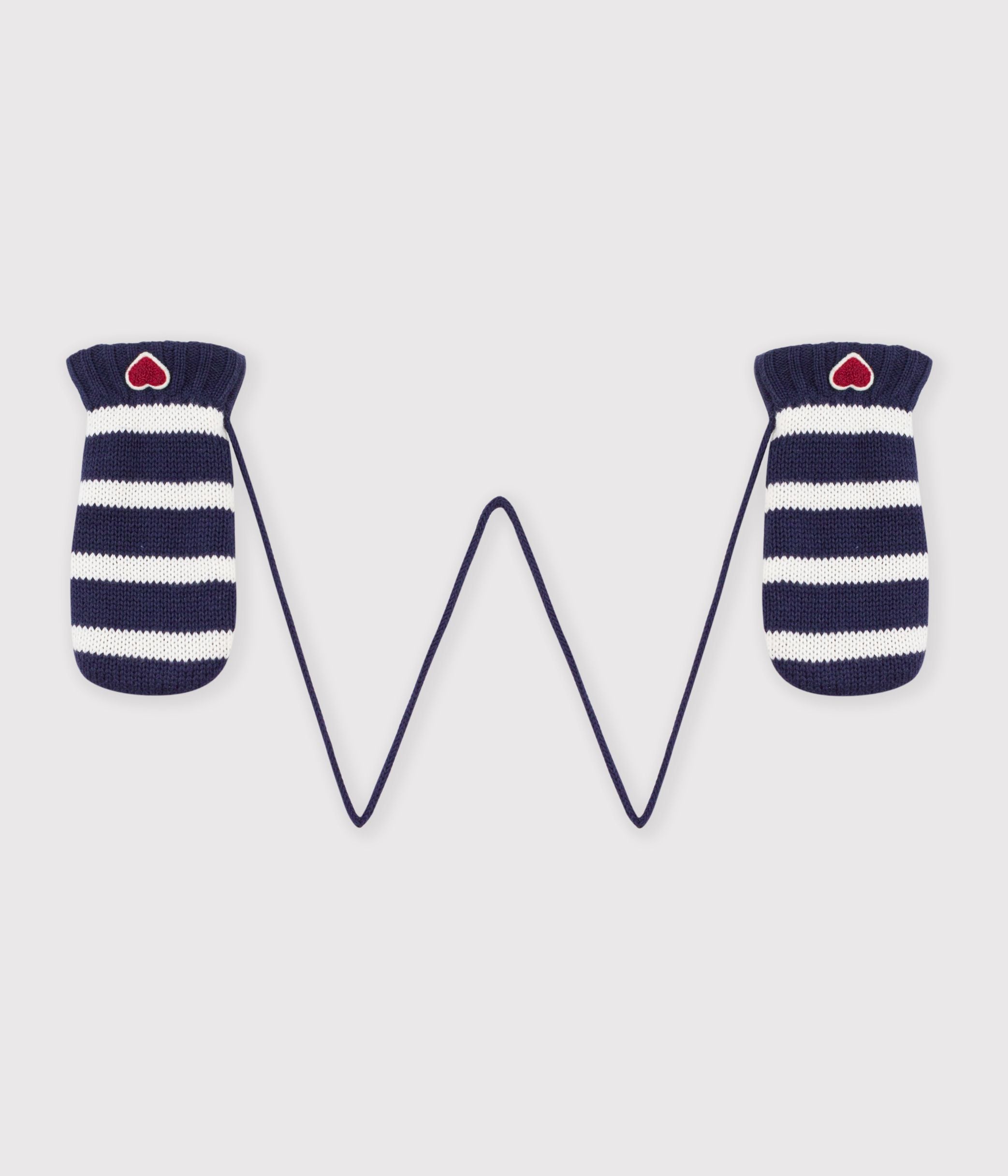 moufles-bébé-en-tricot-rayées-doublées-polaire
