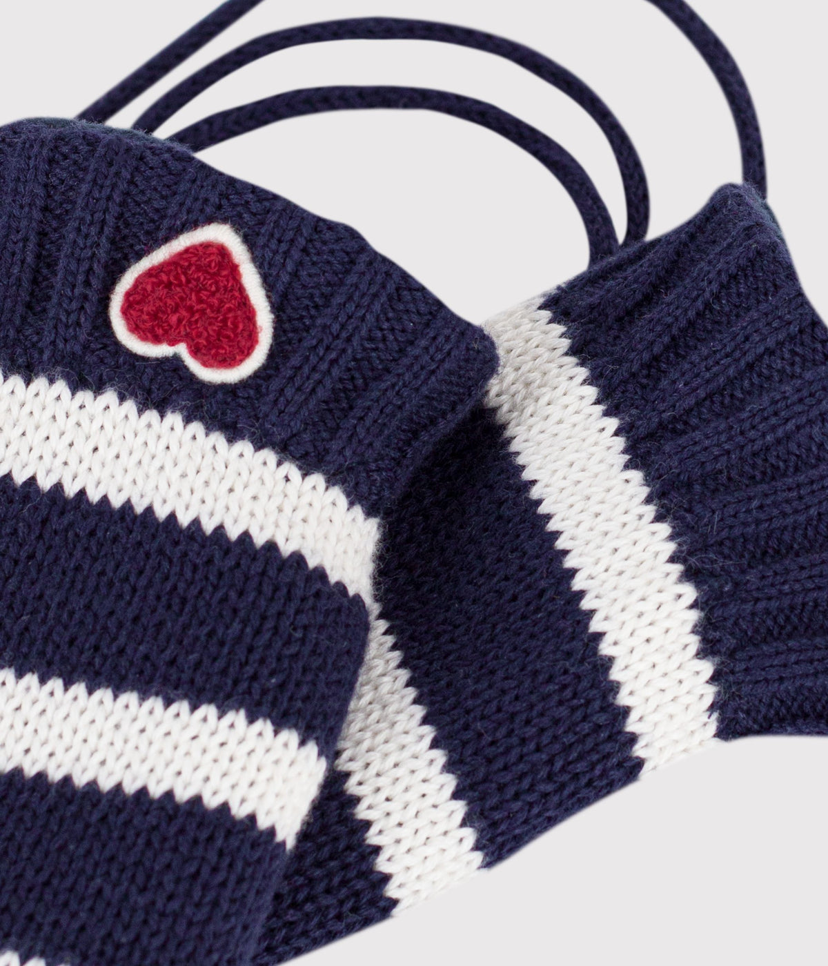 moufles-bébé-en-tricot-rayées-doublées-polaire