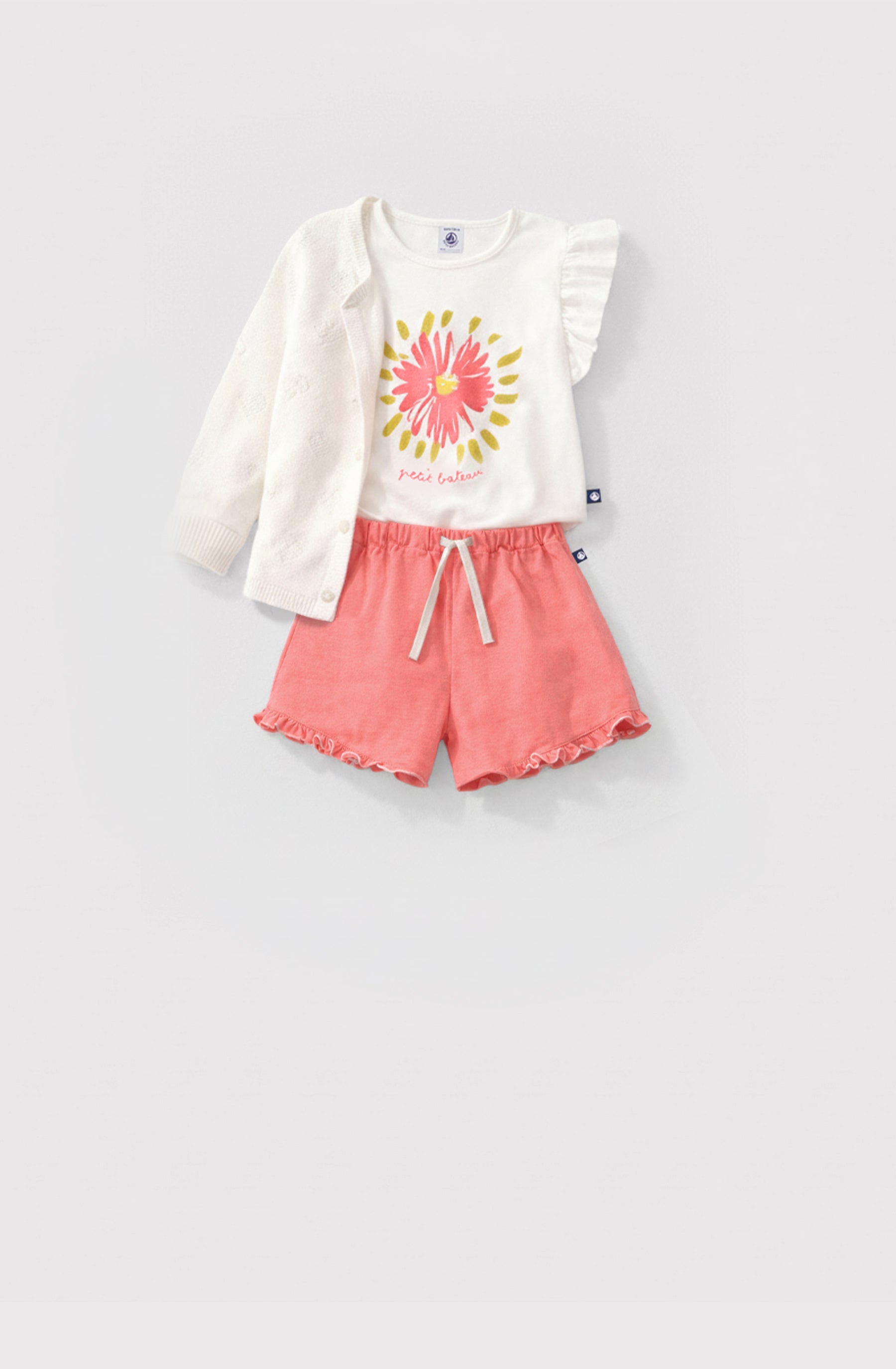 short-enfant-en-coton-uni