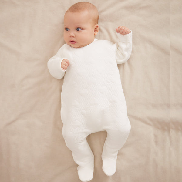 pyjama-bébé-en-coton-à-col-petit-nuages